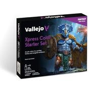 Vallejo Xpress 72209 Starter Set (12x18ml) + figure + brush + manual