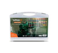 Vallejo Coffret de peinture acrylique Xpress Sélection d'artistes 60 flacons x 18 ml