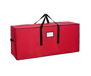 VALORCASA Sattiyrch Sac de rangement pour sapin de Noël - Tissu Oxford 600D très résistant jusqu'à 15,2 cm - Arbres artificiels démontés - 114,3 x 38,1 x 50,8 cm (M)