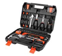 ValueMax Boîte à Outils 150 Pièces avec Boîte de Rangement | Mallette en Plastique Portable, Outils Essentiels pour Réparation Domestique, Bricolage et Travaux