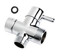 Valve 3 voies en laiton massif 3 Voies Soupape Inverseur Système de douche Douches et composants de douche Vanne d'inversion pour salles de bain, cuisines, toilettes,auberges, restaurants, bars, etc.
