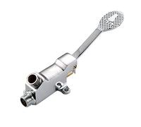 Valve à pied unique, robinet d'évier de salle de bain, pédale de sol, interrupteur de commande en cuivre pour robinet de salle de bain 1,27 cm