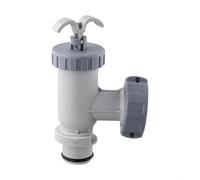 Valve à piston de rechange pour pompe de filtration Intex 1500 2500 4 000 gallons par heure et système de chlorinateur d'eau salée avec raccords de tuyau de 3,8 cm pour piscine hors sol, spa pièces