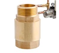 Valve anti-retour en laiton pour tuyau d'arrosage | Dispositif anti-refoulement pour pelouse, jardin, jardin, bassin extérieur, camping-car, baril de pluie