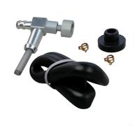 Valve Carburant pour Neige Brouette Compatible Valve Carburant | Vanne 1/4 tour, arrêt rapide flux, métal robuste, joint étanche, pour générateur tondeuse