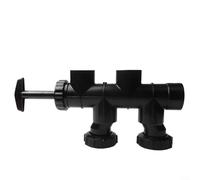 Valve coulissante 2 voies Push Pull pour Hayward pour filtre PRO-GRID Micro-Clear DE SP0410X502S Pièce de rechange facile à contre-courant Contrôle du débit (fixe)
