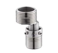 Valve d'angle de robinet de douche - Connecteur de contrôle de l'eau réglable et étanche | Adaptateur de plomberie mural 55 g, kit de régulation du débit de salle de bain, pièce de réparation filetée