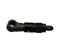 Valve d'arrêt de carburant en alliage d'aluminium pour moto conçue pour une durabilité à long terme et une performance d'étanchéité constante dans des conditions de conduite (noir)