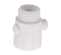 Valve d'arrêt de commutateur commande pomme douche en ABS | Scénario d'utilisation multicolore : douche, pulvérisateur à main, robinet, baignoire, bidet.(White)