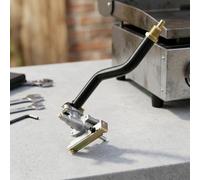 Valve de commande de gaz de rechange pour brûleur de barbecue de 43,2 cm | Pan Fit Modèles 1814 1971 2142 2143 Matériau durable avec rail à gaz Connexion sécurisée Installation facile