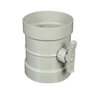 Valve De Contrôle du Volume d'air en PVC, ID 50mm 63mm 75mm 90mm 110mm 125mm 160mm 200mm, Interrupteur De Valve PP, Valve De Régulation d'air Manuelle, Valve D'arrêt d'air(125mm)