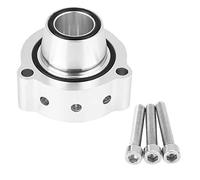 Valve de décharge + adaptateur de valve d'échappement en aluminium avec vis pour moteur turbo TFSI 1.8 2.0 1.4 Accessoire de rechange pour valve de dégonflage Forge B7 2.0t