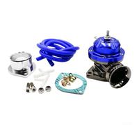 Valve de décharge turbo avec support de bride de 6,3 cm compatible avec les modèles et tailles de bride de collecteur turbo courants (B)