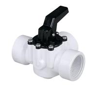 Valve de piscine, soupape de divertisseur à 3 voies | Connecteur d'adaptateur de tuyau de soupape de divertisseur Pool,Spa Water Tube Remplacement à 3 voies avec poignée pour extérieur, jardin, cour,