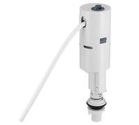Valve de Remplacement pour Toilettes, Réservoir 1/2 Pouce, Blanc Abs | Remplissage Rapide et Silencieux, Filtre Amovible, pour Réservoir Domestique, Pièce de Rechange