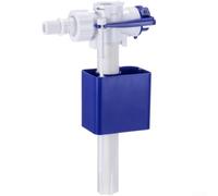 Valve de remplissage de toilettes à entrée latérale, robinet flotteur | Valve de remplissage en laiton de 1,3 cm, corps en polymère haute résistance, anti-siphon, s'adapte à la plupart des