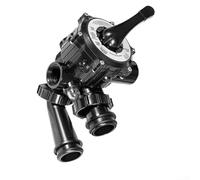 Valve multiport latérale pour filtre à sable Hayward S200 S240 Spx0710x32 Noir ABS Construction Pièce de rechange avec joint d'étanchéité