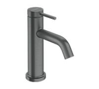 hansgrohe Tecturis S Robinet 80 avec manette pour eau froide ou pré-mélangée, portée 108mm, 73313340, Couleur: Chrome noir brossé
