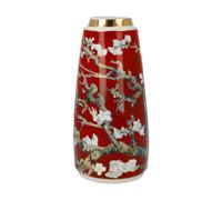 Van Gogh Artis Orbis Vase en Forme d'amandier, Rouge, 18,5 cm