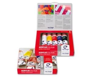 Van Gogh Ensemble de peinture acrylique de base - 5 x 40 ml