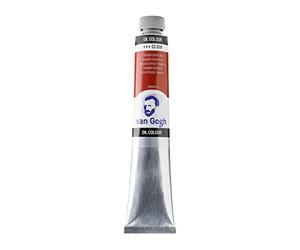 Van Gogh Oil Colour - Transparent Oxide Rouge 378 - Tube de 60 ml - Haute pigmentation et résistance à la lumière - Peinture de qualité artistique
