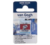 Van Gogh Peinture à l'eau, demi-pan, Laque de garance foncée 331