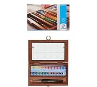 Royal Talens – Coffret aquarelle en bois Van Gogh – Set de 24
