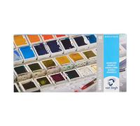 ROYAL TALENS peinture à l'aquarelle Van Gogh, set de 48 pièces en étui métallique