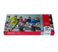 Coffret 10 Tubes Peinture Acrylique Van Gogh 40 Ml