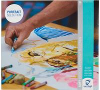 Van Gogh Set pastels doux avec un choix pour les portraits en 36 couleurs