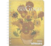 van Gogh, Vincent - teNeues - Vincent van Gogh Diary 2026 - Agenda semainier Deluxe avec chefs-d'œuvre pour les fans de Van Gogh et les amateurs d'art : Diary