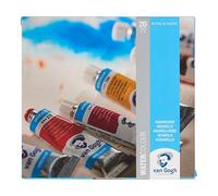 Kit d'aquarelle Van Gogh avec 20 couleurs en tubes de 10 ml