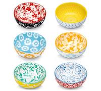 vancasso Lot de 6 Bols à Sauce en Céramique - 80ML - SELENE Petits Bols en Porcelaine Pastel pour Tapas, Apéritif, Sushi ou Dip - Service de Mini Soucoupes
