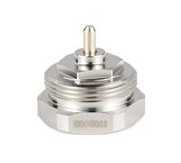 VANCOCO Adaptateur de radiateur M30 x 1,0 à filetage fin vers M30 x 1,5, adaptateur en métal pour tête thermostatique de radiateur/tête thermostatique, adaptateur de valve de thermostat Accessoires