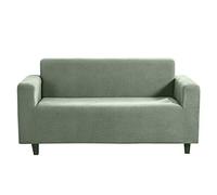 VanderHOME Housse de Canapé Extensible 2places,Revêtement de Canapé Élastique,Housse de canapé imprimée Antidérapant Protecteur de Canapé Slipcover décorer la Maison 2-Places Vert