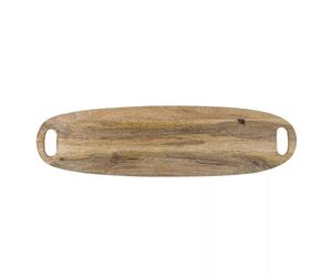 VANEZA Planche à découper Plateau de service Tapas en Manguier BLOOMINGVILLE 76 x 20 cm