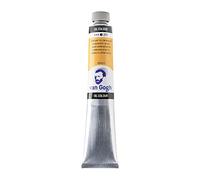 Vangogh Oil Colour - Jaune de cadmium moyen 271 - Tube de 60 ml - Haute pigmentation - Texture beurrée - Résistance à la lumière PY35 - Opaque pour les artistes Série 2