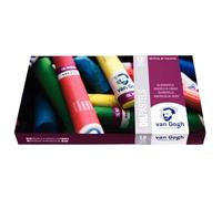 Royal Talens Van Gogh – Pastels à l'huile – bâtonnets ronds – set de 12 pièces