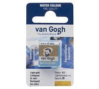 Vangogh Peinture à l'eau demi-pan, Or clair 802