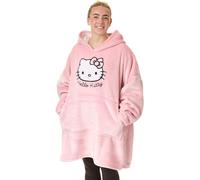 Vanilla Underground Vanilla Underground Pink Womens Hello Kitty Blanket Hoodie
