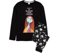 Vanilla Underground Vanilla Underground Womans Disney The Nightmare Before Noël Multicoloured Long Sleeve Long Leg 100% Cotton Pyjamas Set