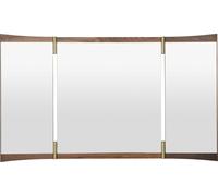 Gubi - Miroir mural Bois naturel