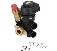 Vanne 3 voies complete DIFF 87170100620 pour ELM Leblanc Rouge Rouge