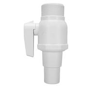 Vanne à bille 2 voies 1,5 pouces, inverseur manuel 50 PSI | Régulation précise du débit, construction anti-rouille durable, raccords rapides pour nettoyage, compatible pompes et skimmer