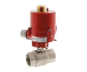 Vanne à bille électrique à 2 voies en laiton G1-1/2'' 120V AC - BL2BA
