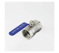 Vanne à bille monobloc en acier inoxydable 1/2, 3/4 ", 1", 1-1/4 ", 1-1/2", 2 ", 304, vanne de commutation d'eau à filetage interne monobloc(2")
