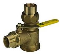 Viega robinet à tournant sphérique pour compteur de gaz 618476 Rp 2000 , 6 cbm, laiton, angle, avec contrôleur de débit de gaz K