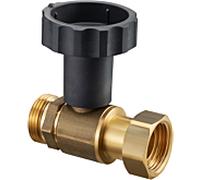 Oventrop Regumat robinet à boisseau sphérique 1351703 DN 25, pour 130, avec jeu de joints, sans Thermometer