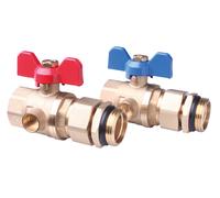 Vanne à boisseau sphérique pour collecteur Danfoss (088U0822)