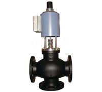 Vanne à bride magnétique Siemens M3P80FY, 120°C, 24 VAC